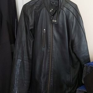 Mens leather jacket